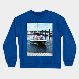 Bristol RI - On the Water Crewneck Sweatshirt